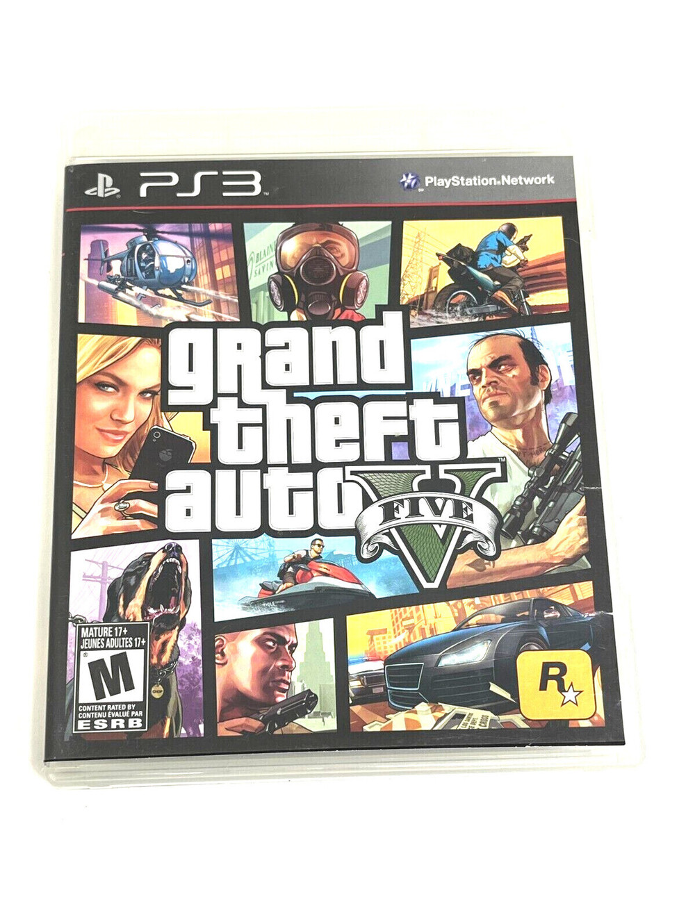 Grand Theft Auto Five V Playstation 3 PS3 - With Original Manual and Map